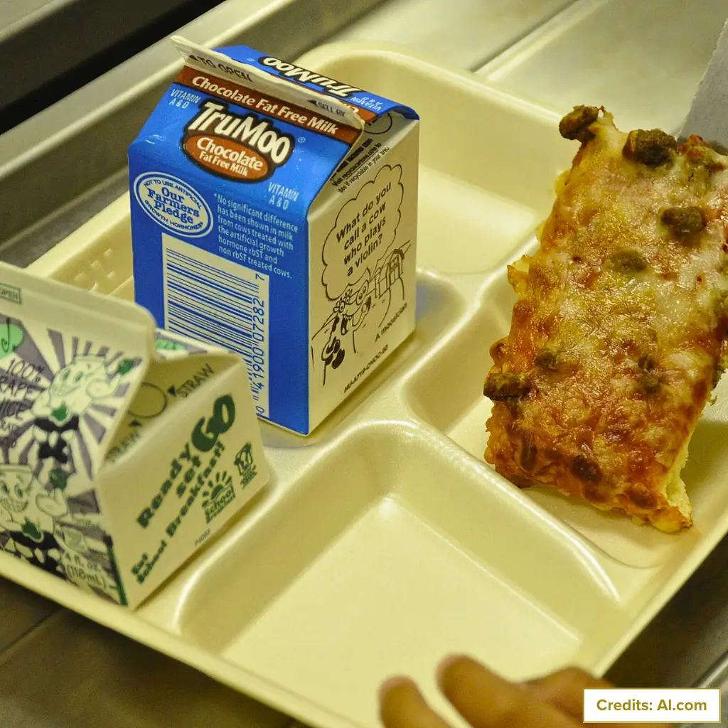 1980s School Cafeteria Food